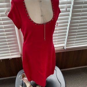 INC for Macy's Bandage Dress Seeing Red
